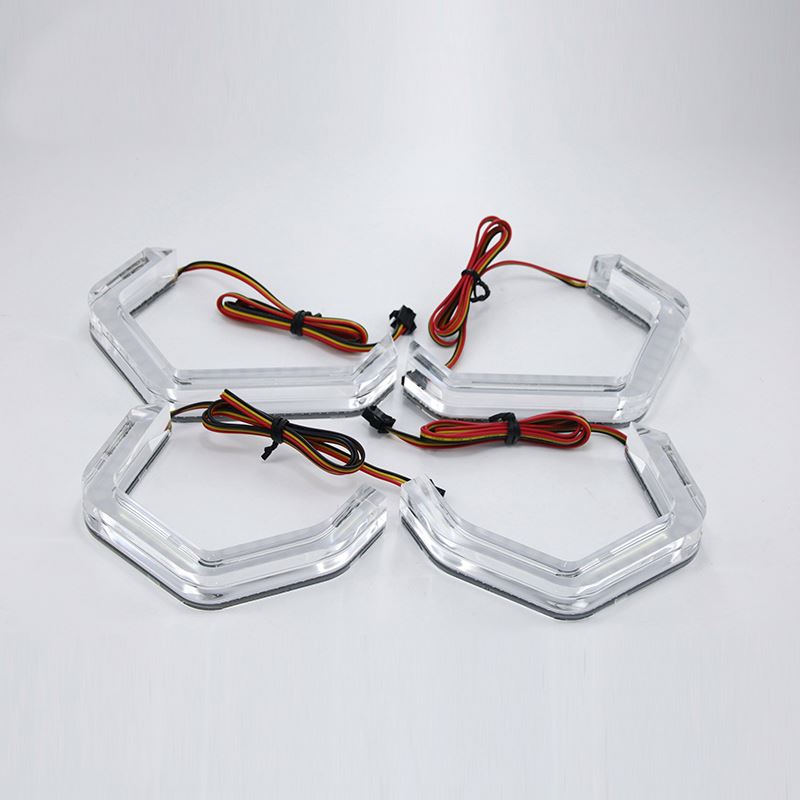 Iconic RGBW Chasing Bluetooth ControllerLED Angel Eyes for BMW E9x