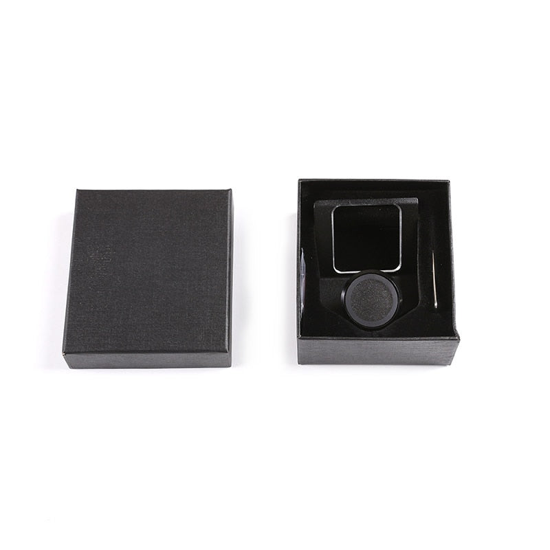 CHEYA Aluminum Alloy Car Center Console Air Vent Mobile Phone Holder for BMW 3 Series E90 E92 2005-2012 Car Accessories (Black) (Without LoGo)