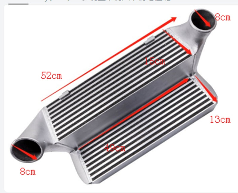 7.5" Stepped Race Intercooler for 135i/335i N54 N55 E90 E92 E82 2007-2012