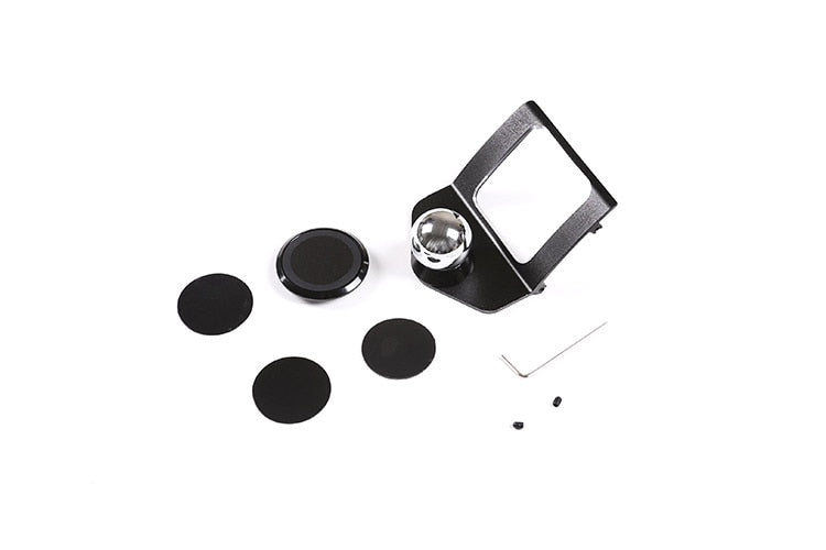 CHEYA Aluminum Alloy Car Center Console Air Vent Mobile Phone Holder for BMW 3 Series E90 E92 2005-2012 Car Accessories (Black) (Without LoGo)