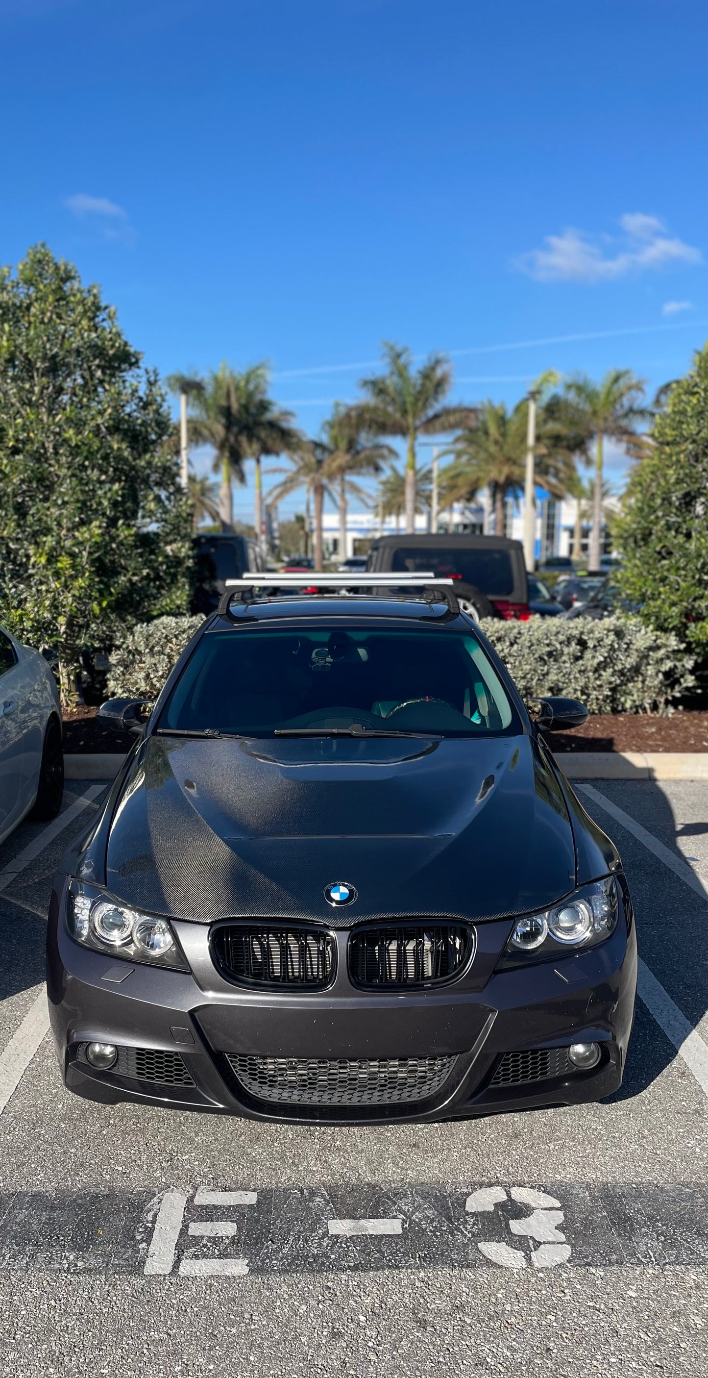 GTS Carbon Fiber Hood For BMW E90 LCI