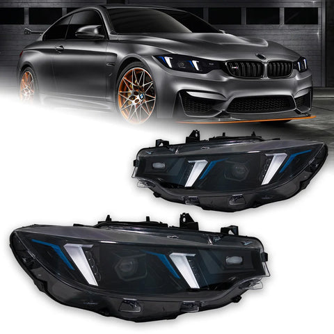 AKD G80 Style headlights for F82 M4 BMWs (NEW STYLE RELEASED)