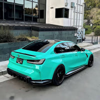 G80 smoked clear tail lights