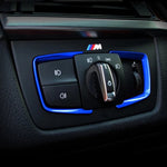 BMW F3X/F8X  ABS Headlight Switch Frame Trim (3 Select Colors)