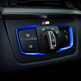 BMW F3X/F8X  ABS Headlight Switch Frame Trim (3 Select Colors)