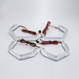 Iconic RGBW Chasing Bluetooth ControllerLED Angel Eyes for BMW E9x