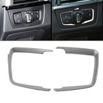 BMW F3X/F8X  ABS Headlight Switch Frame Trim (3 Select Colors)
