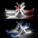 Iconic RGBW Chasing Bluetooth ControllerLED Angel Eyes for BMW E9x