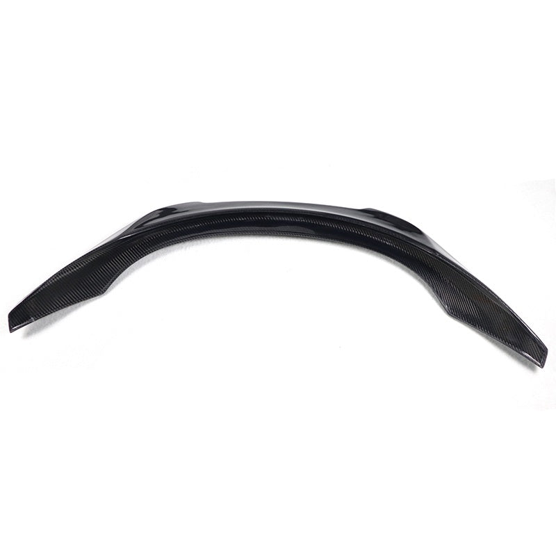 Toyota GR SUPRA A90 MK5 Gloss Dry Carbon Fiber V Style Trunk Spoiler