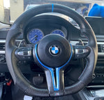 Carbon Fiber Custom Steering Wheel for F30, F80, F10 BMWs