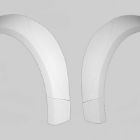 MOSHAMMER REAR WIDE ARCHES FOR BMW F3x