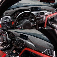 Alcantara Car Dashboard  Cover for BMW  F30,F34,F35,F80,F82 (Select color styles)