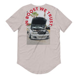 In Boost We Trust E46 M3 Boosted Curved Hem T-Shirt (Color Options)