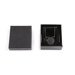 CHEYA Aluminum Alloy Car Center Console Air Vent Mobile Phone Holder for BMW 3 Series E90 E92 2005-2012 Car Accessories (Black) (Without LoGo)